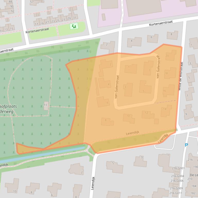Kaart van postcodegebied 7907AN.
