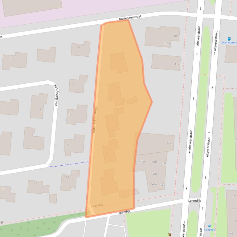 Kaart van postcodegebied 7907AP.