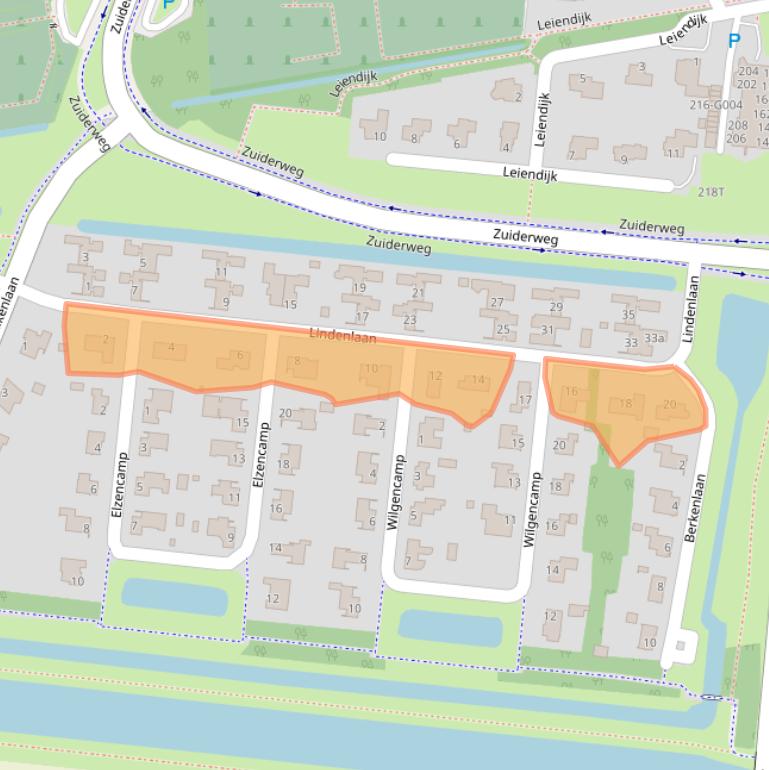 Kaart van postcodegebied 7907AV.