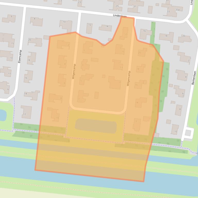 Kaart van postcodegebied 7907AX.