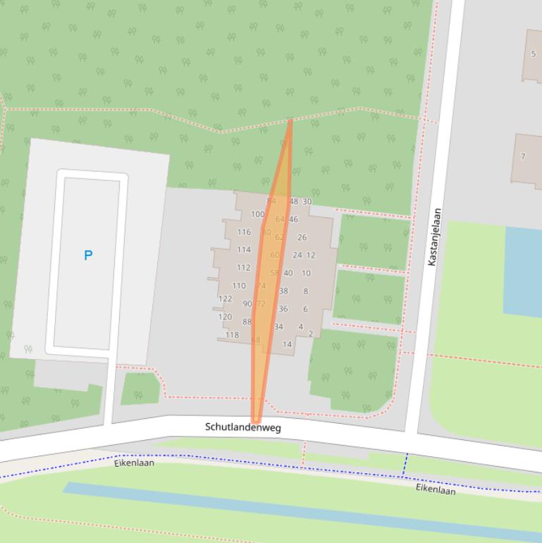 Kaart van postcodegebied 7907BK.