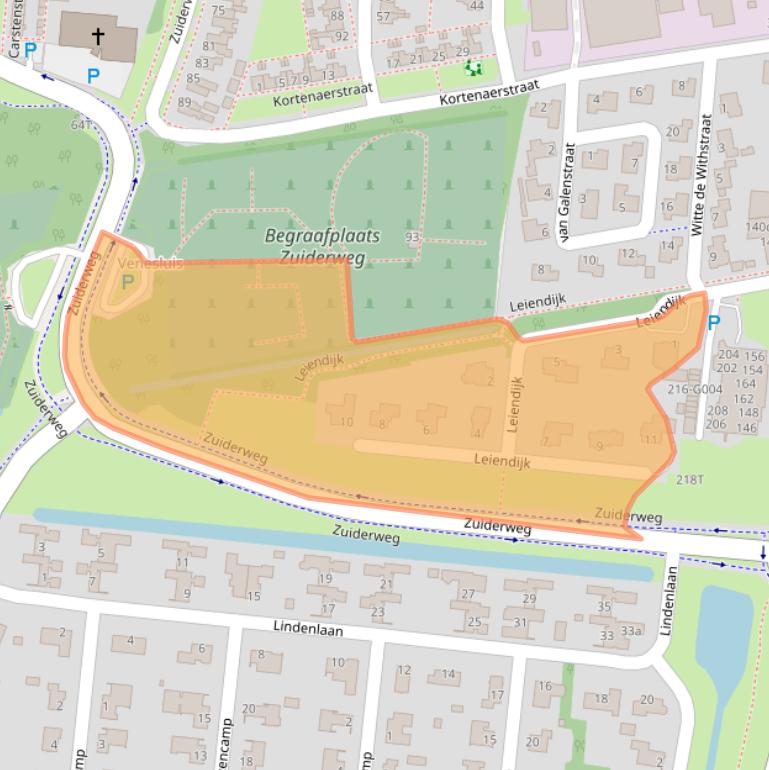 Kaart van postcodegebied 7907CW.
