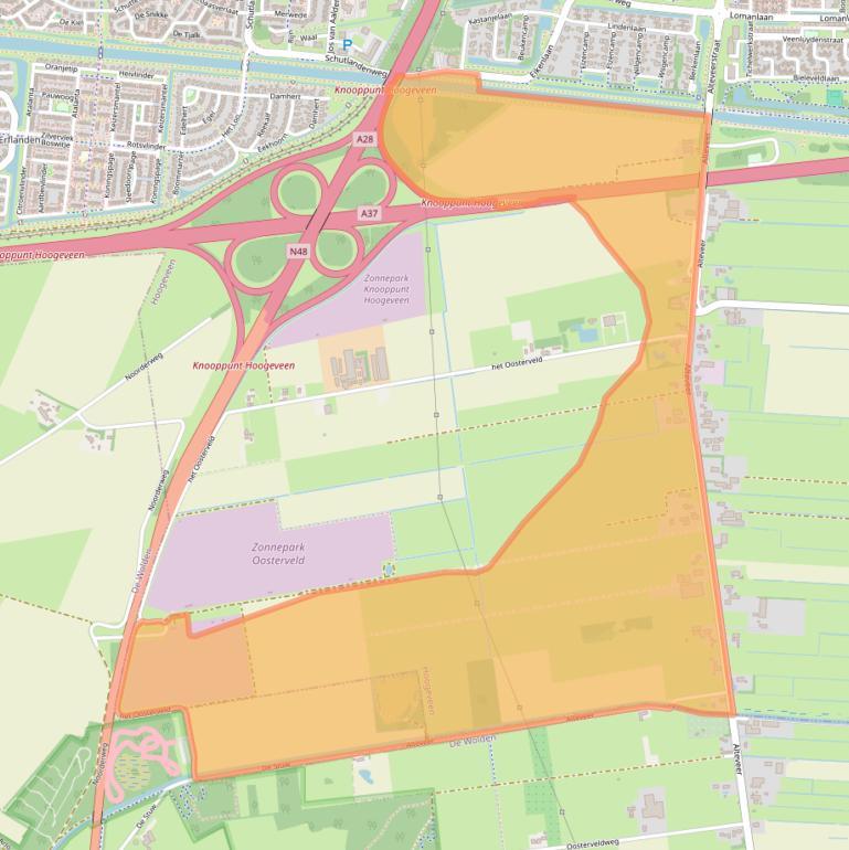 Kaart van postcodegebied 7907GC.