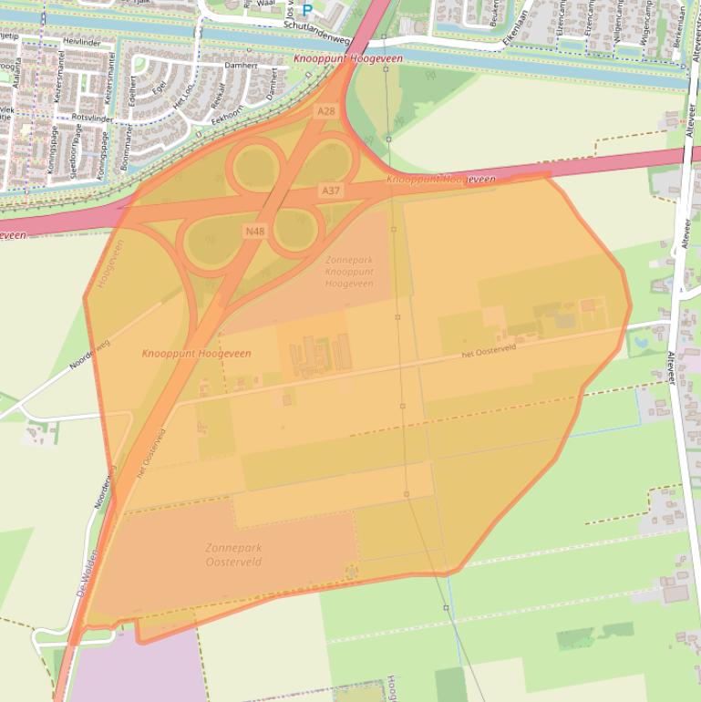 Kaart van postcodegebied 7907GE.