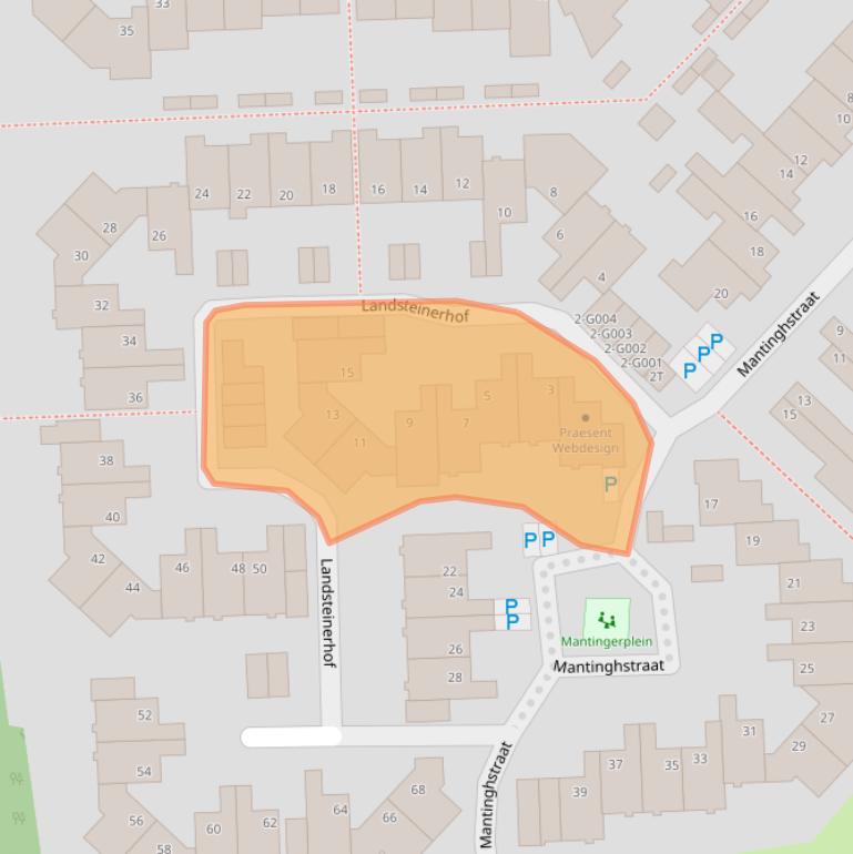 Kaart van postcodegebied 7908BA.