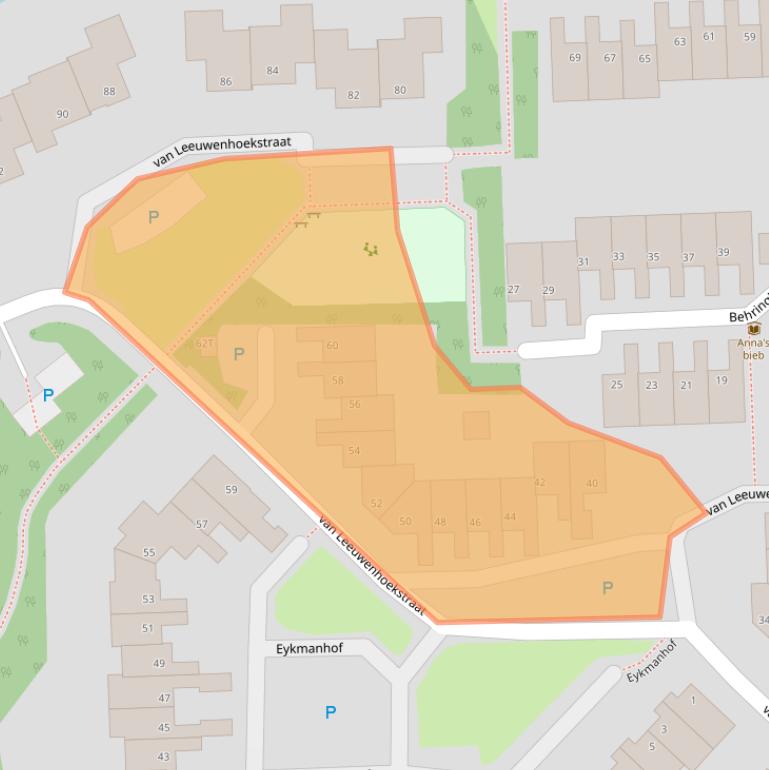 Kaart van postcodegebied 7908BL.