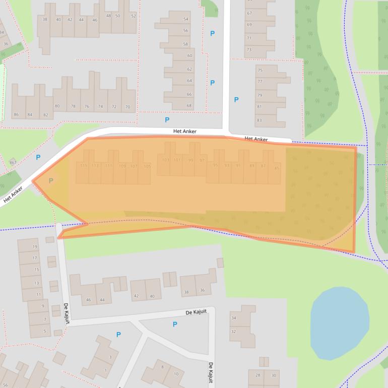 Kaart van postcodegebied 7908GM.