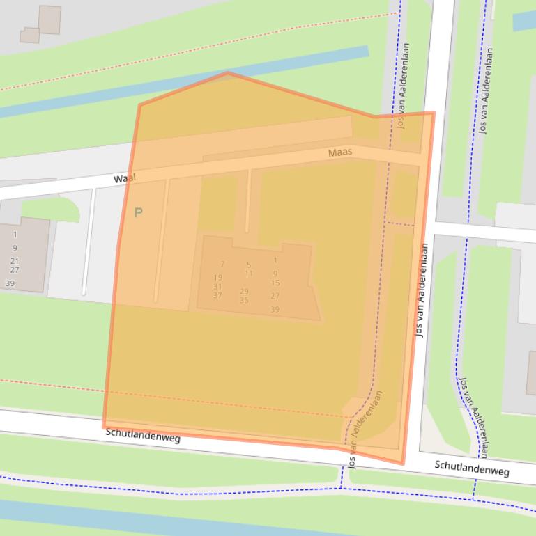 Kaart van postcodegebied 7908HT.