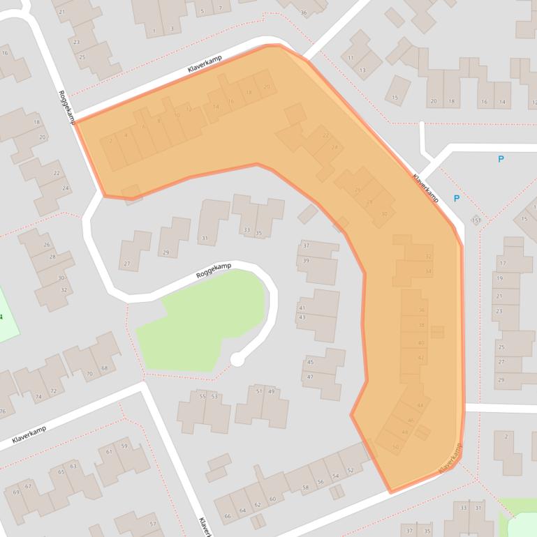 Kaart van postcodegebied 7908MH.