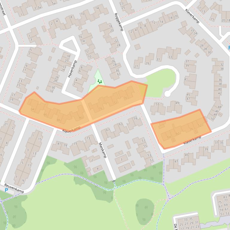 Kaart van postcodegebied 7908MJ.