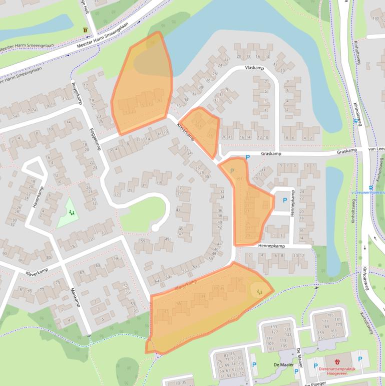 Kaart van postcodegebied 7908MK.