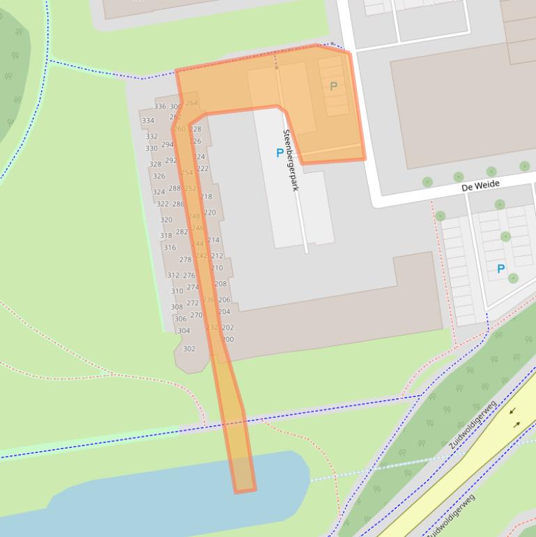 Kaart van postcodegebied 7908NB.