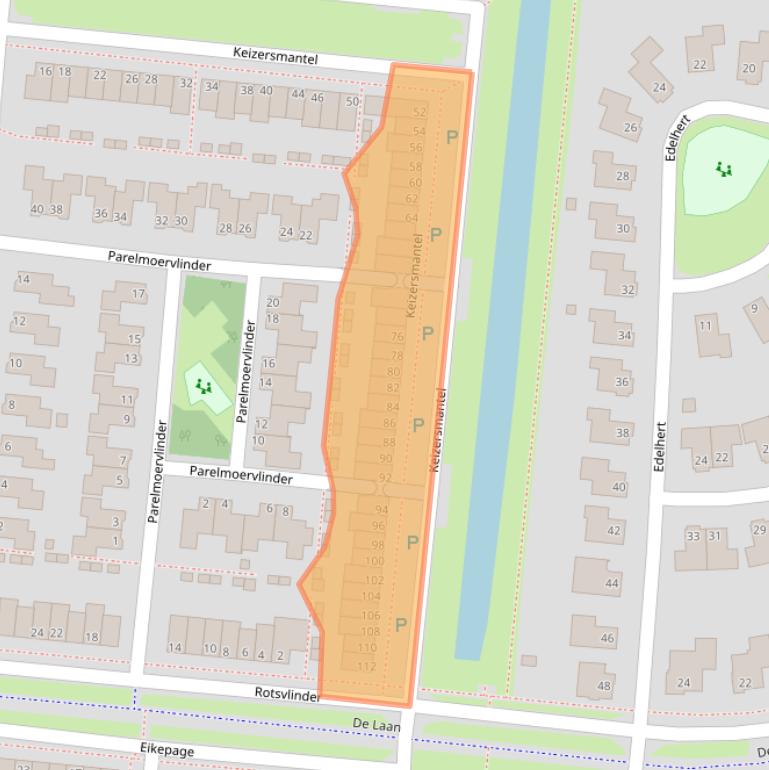 Kaart van postcodegebied 7908XC.