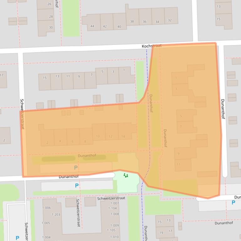 Kaart van postcodegebied 7909AL.