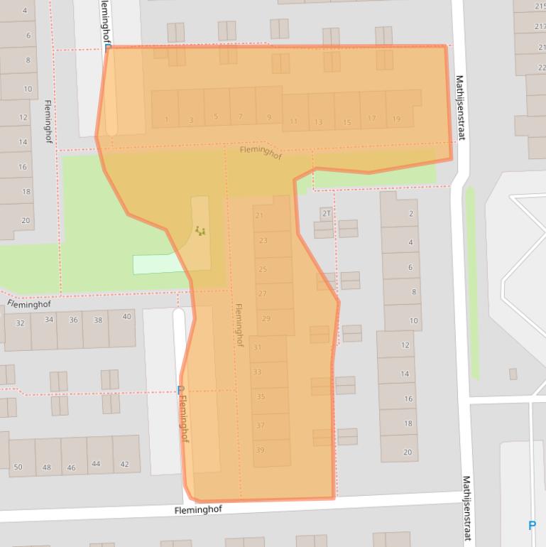 Kaart van postcodegebied 7909AR.