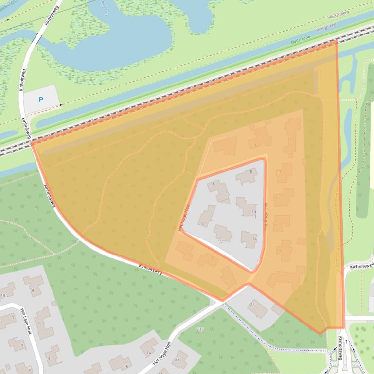 Kaart van postcodegebied 7909BE.