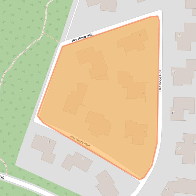 Kaart van postcodegebied 7909BH.