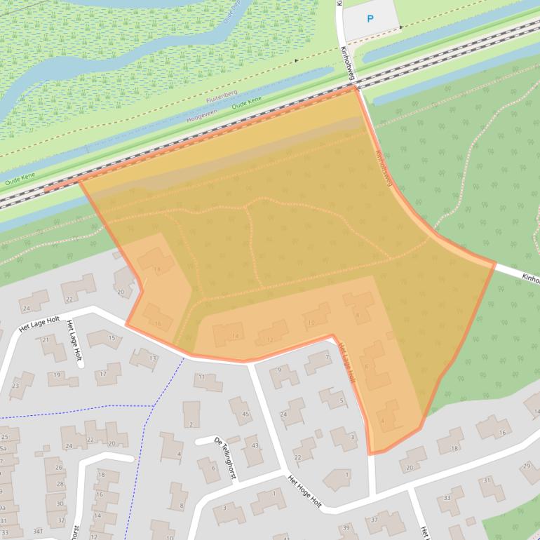 Kaart van postcodegebied 7909BN.