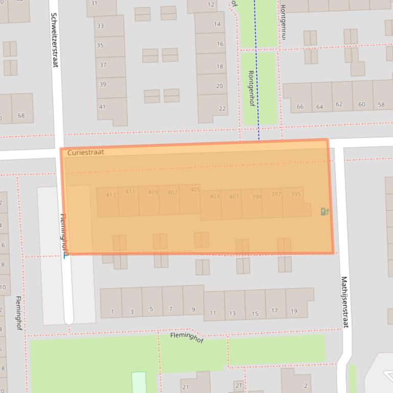 Kaart van postcodegebied 7909BS.