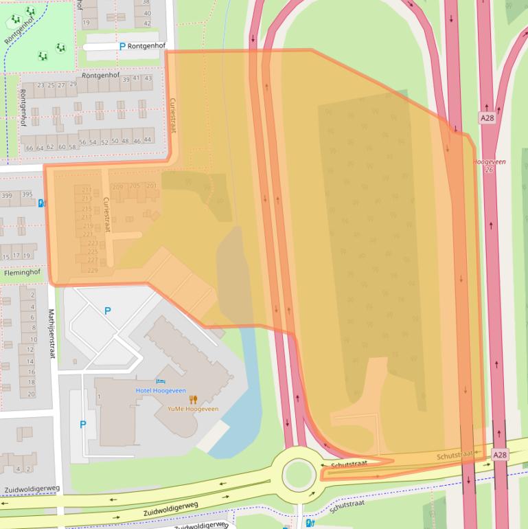 Kaart van postcodegebied 7909GH.