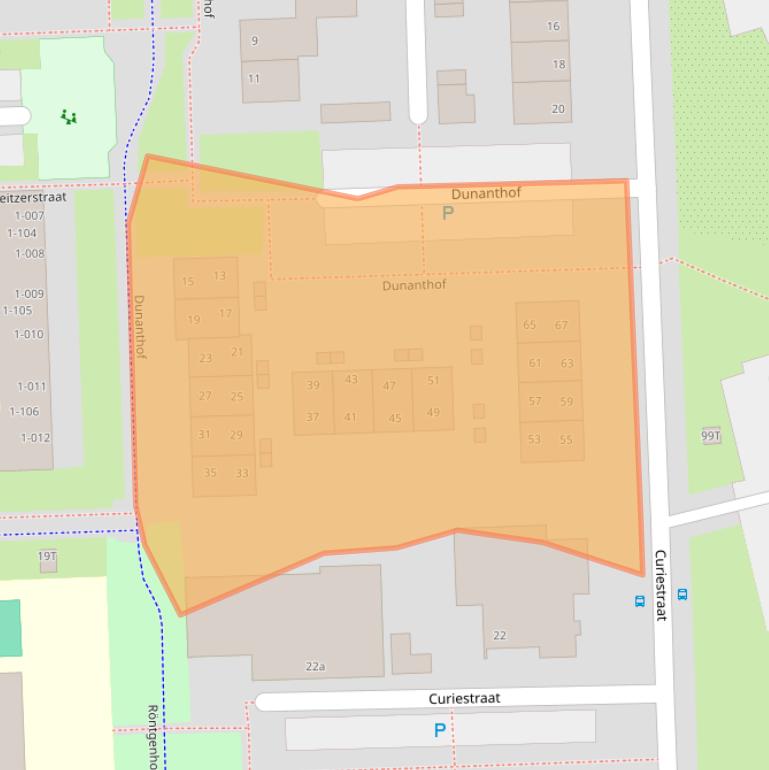 Kaart van postcodegebied 7909GJ.