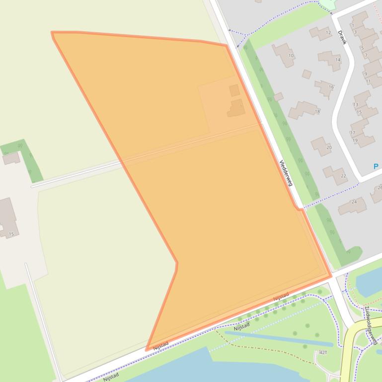 Kaart van postcodegebied 7909HT.