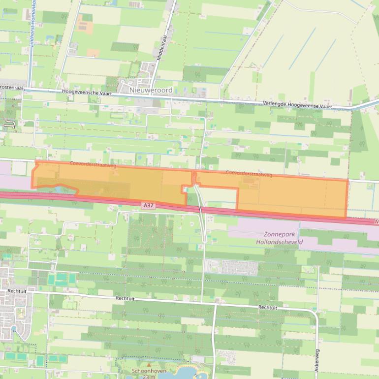 Kaart van postcodegebied 7911TA.