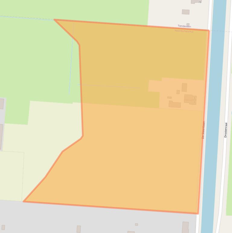 Kaart van postcodegebied 7911TL.