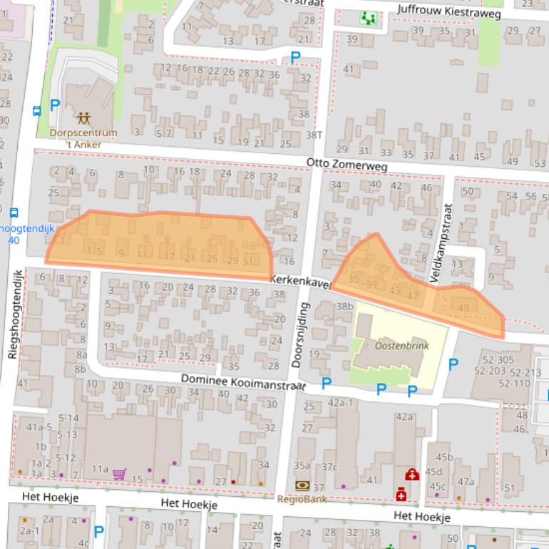 Kaart van postcodegebied 7913AS.