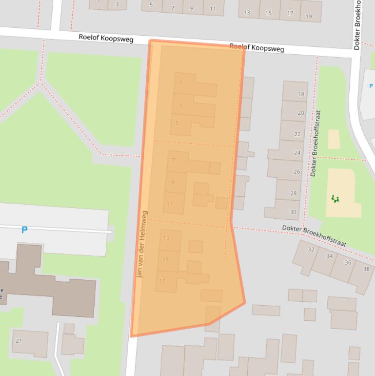 Kaart van postcodegebied 7913AV.