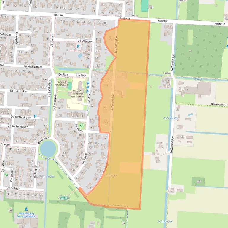 Kaart van postcodegebied 7913VN.