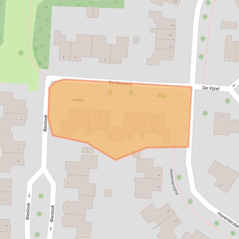 Kaart van postcodegebied 7914NB.