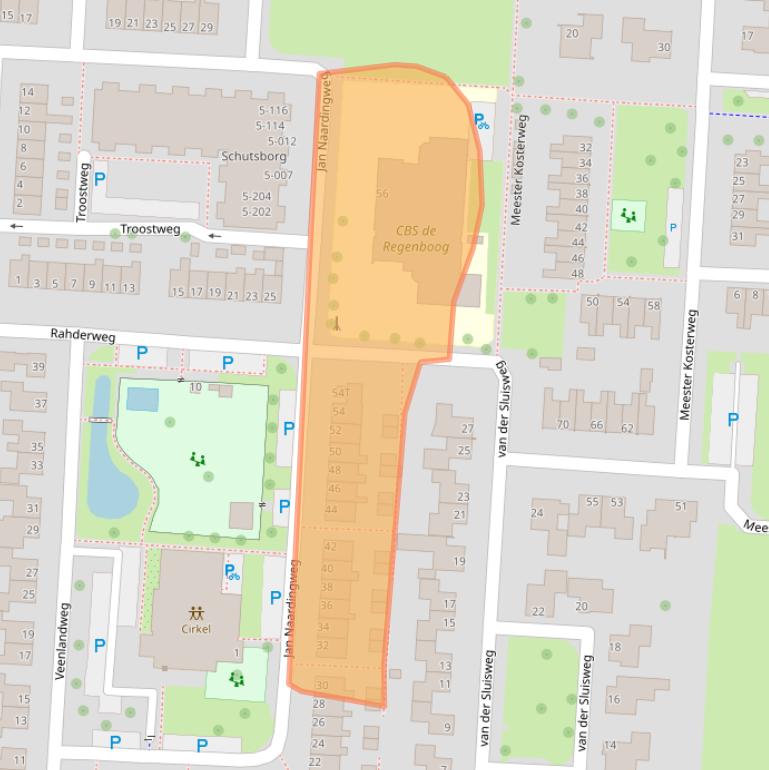 Kaart van postcodegebied 7914PN.