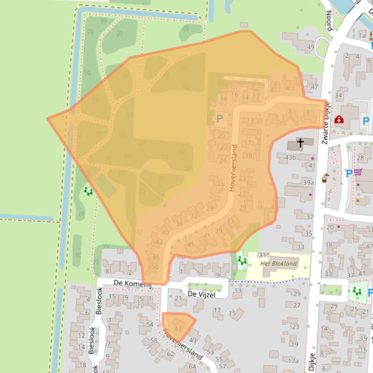 Kaart van postcodegebied 7914PT.