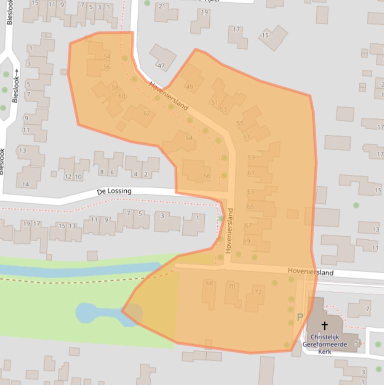Kaart van postcodegebied 7914PV.