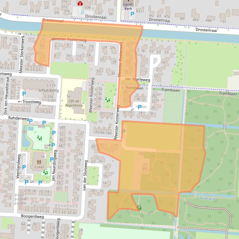 Kaart van postcodegebied 7914RH.