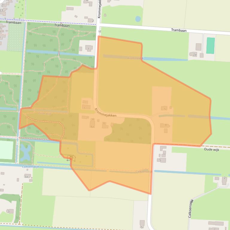 Kaart van postcodegebied 7914TR.