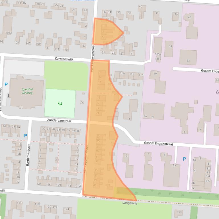 Kaart van postcodegebied 7916PP.