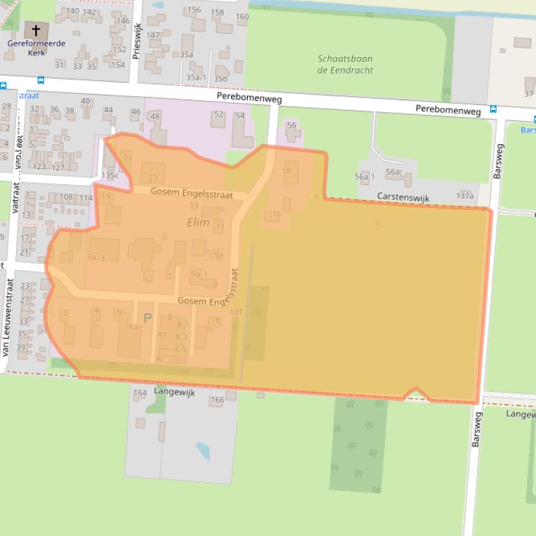 Kaart van postcodegebied 7916PX.