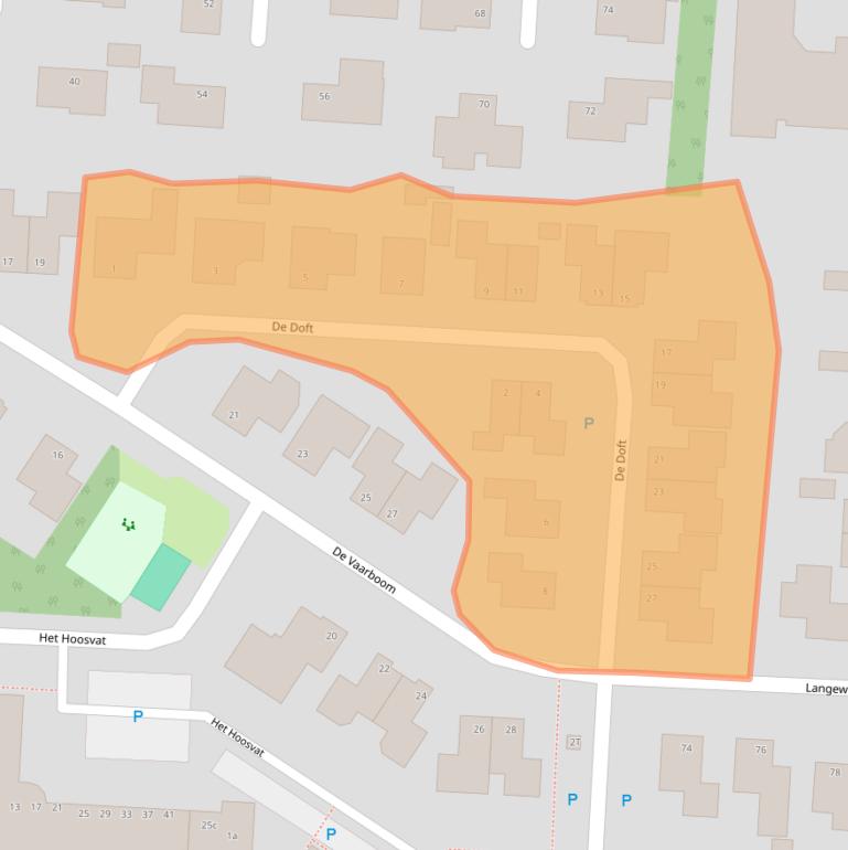 Kaart van postcodegebied 7916RS.