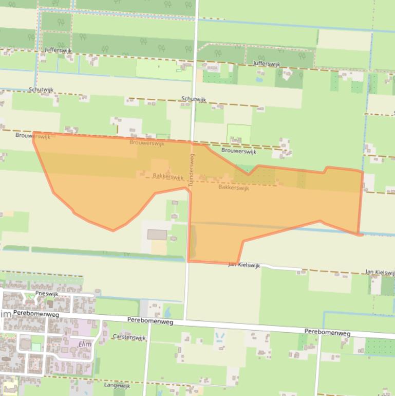 Kaart van postcodegebied 7916VC.