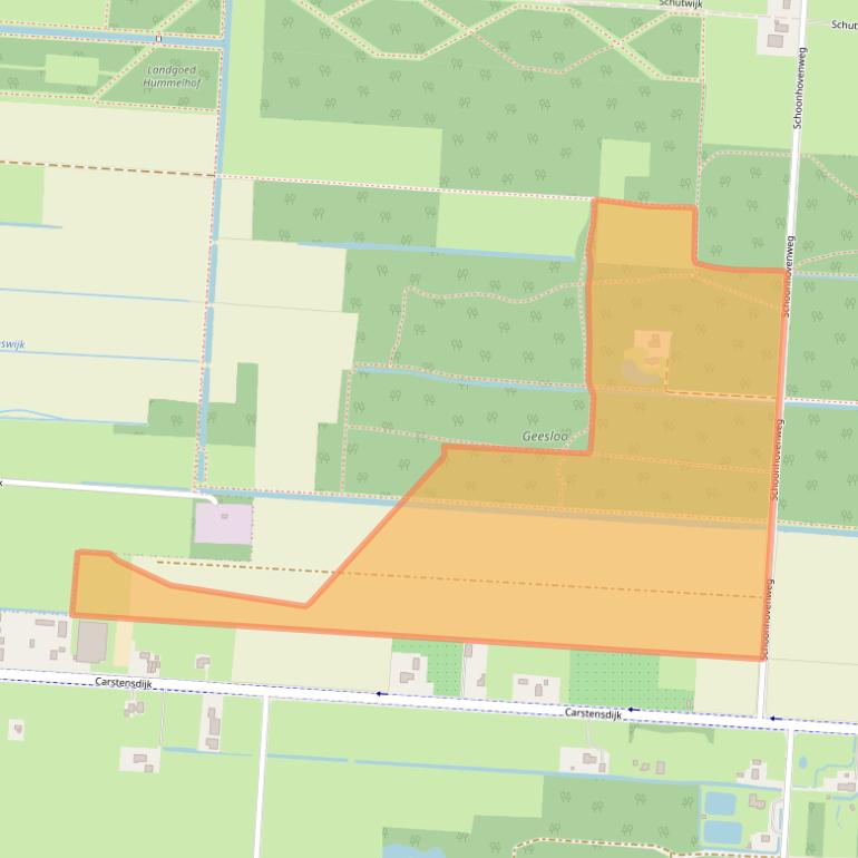 Kaart van postcodegebied 7916VN.