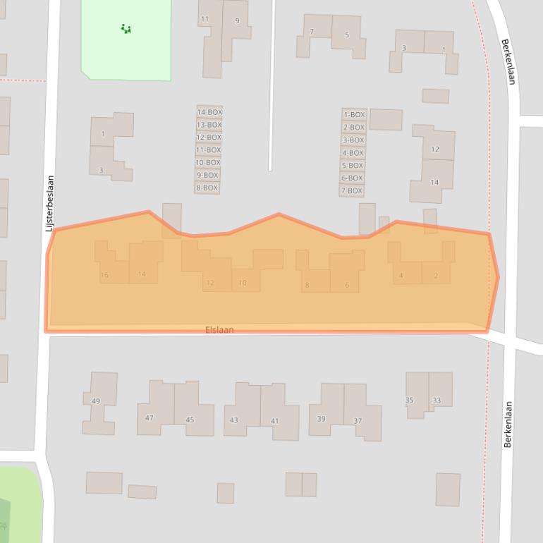 Kaart van postcodegebied 7917PJ.