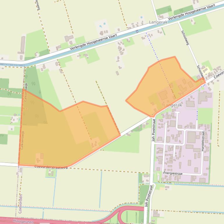 Kaart van postcodegebied 7917PS.