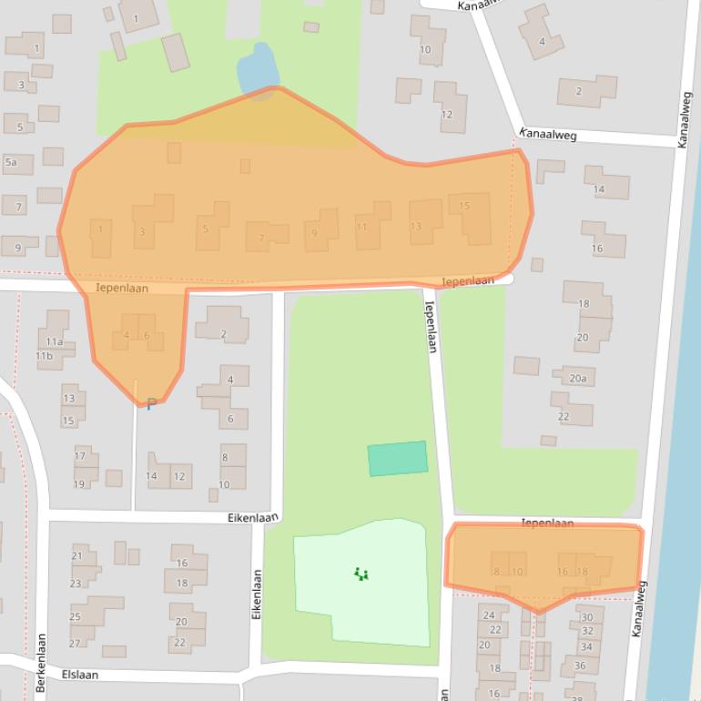 Kaart van postcodegebied 7917PW.