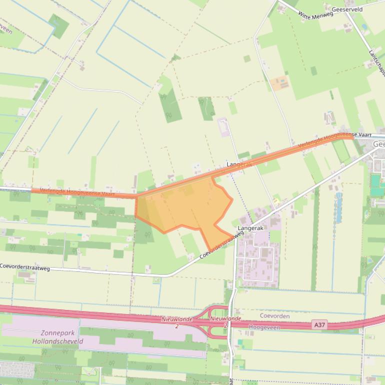 Kaart van postcodegebied 7917TE.