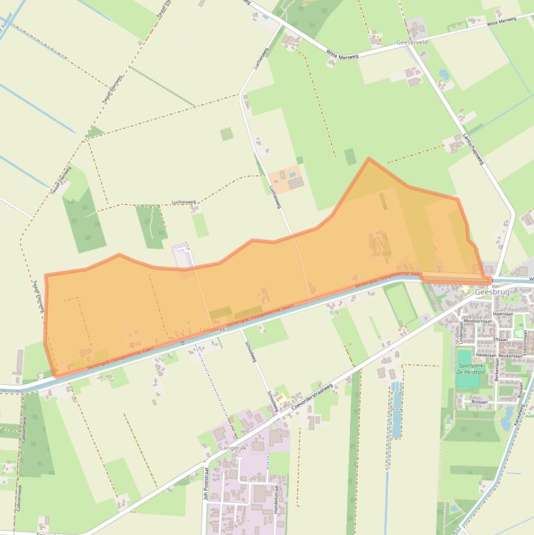 Kaart van postcodegebied 7917TG.