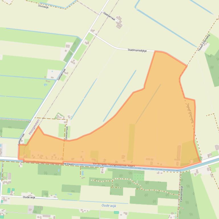 Kaart van postcodegebied 7917TH.