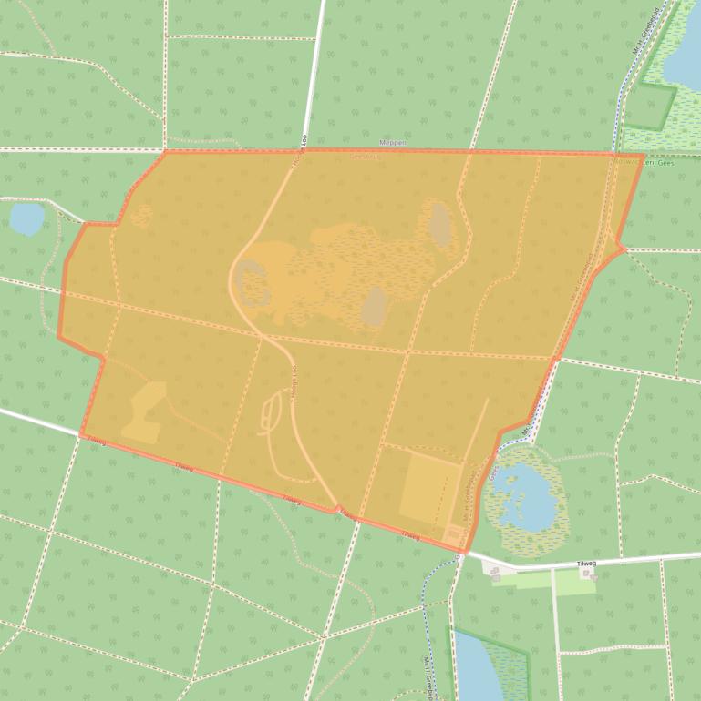 Kaart van postcodegebied 7917TM.