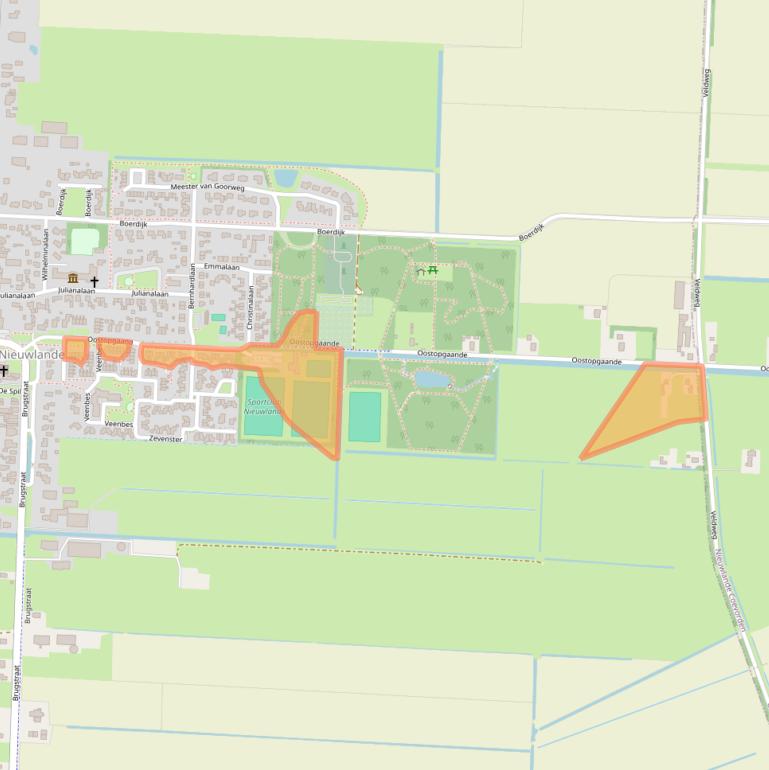 Kaart van postcodegebied 7918TD.